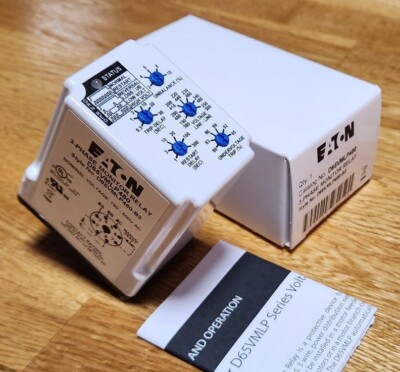 Eaton D65VMLP480 3-Phase Monitor Relay - NEW! FAST SHIP! GUARANTEED!