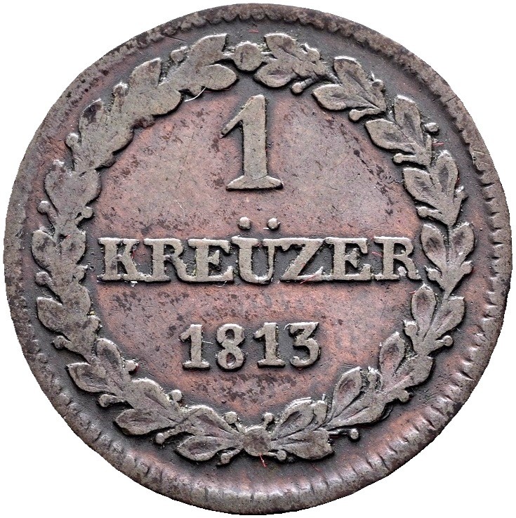 SCHWEIZ 1 kreuzer 1813 Kanton Solothurn Caton Switzerland - Picture 2 of 4