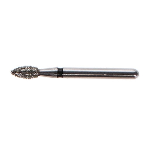 House Brand Dentistry FG 368-018SC Football Super Coarse Diamond Burs 10/Pk
