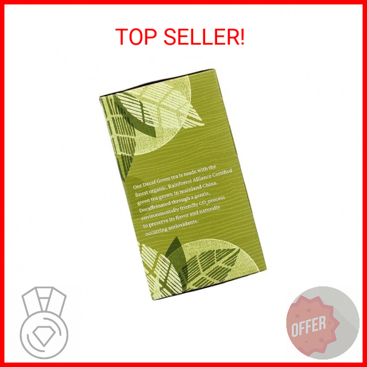 Allegro Tea, Organic Decaf Green Tea Bags, 20 ct
