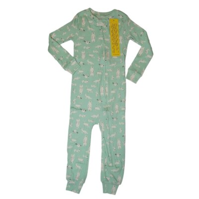 Amazon Essentials Unisex Toddler Cotton Snug Fit Footless Pajamas Size 3T New