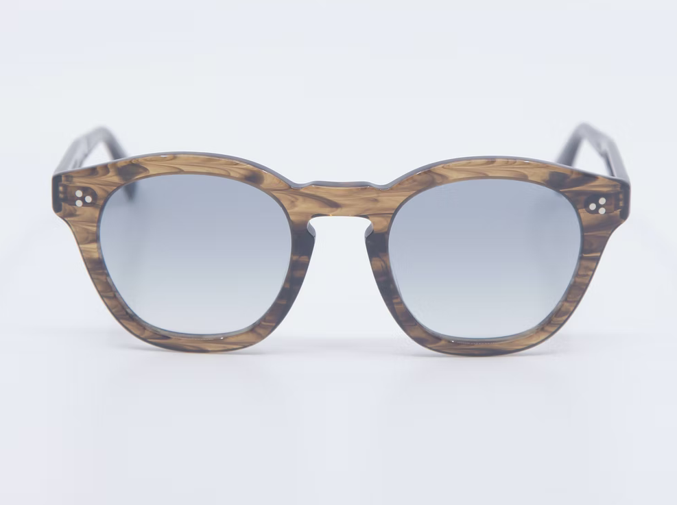 Pre-owned Oliver Peoples Brand 2022  Sunglasses Ov 5382su 16898g Boudreau L.a Authentic In Soft Teal Gradient Mirror