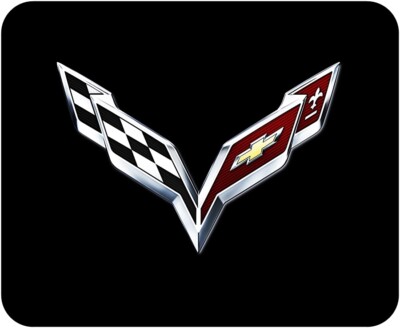 Chevy Corvette Emblem Computer / Laptop Mouse Pad