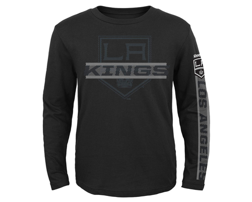 Футболка Reebok NHL Kids (4-7) Los Angeles Kings Line Up с длинными рукавами
