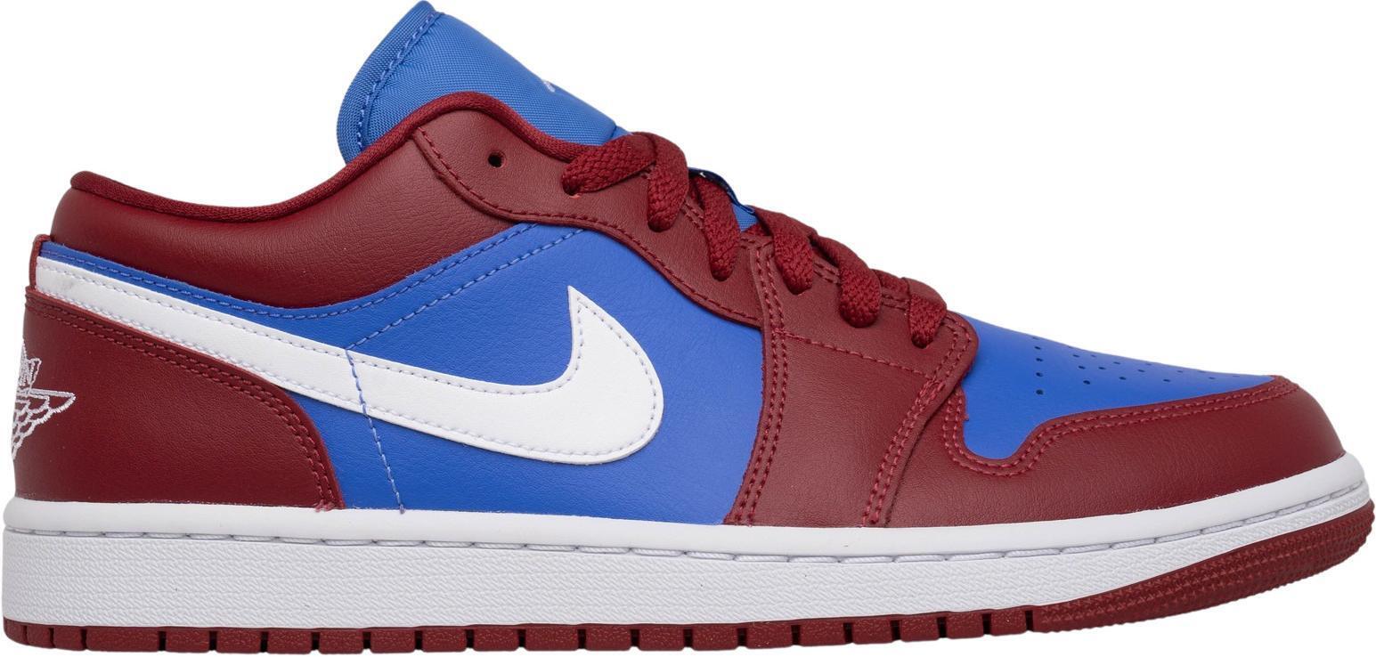 Jordan 1 Low Deep Red Blue W for sale | eBay Jordan 1 Low Deep Red Blue W for sale | eBay