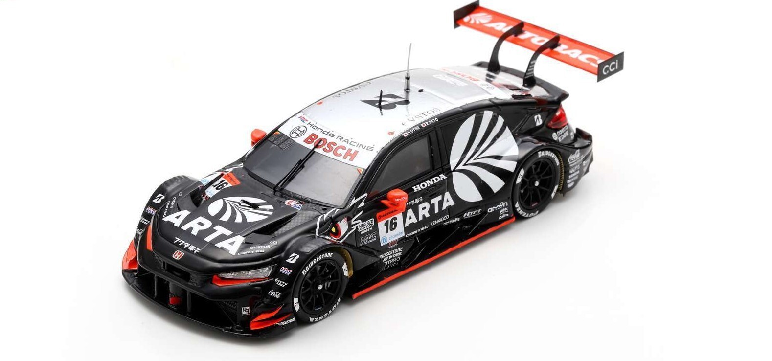 ミニカー SPARK 1/43 ARTA MUGEN CIVIC TYPE R-GT 9月予約】スパーク 1/43 ARTA MUGEN CIVIC TYPE R-GT No.16 ARTA