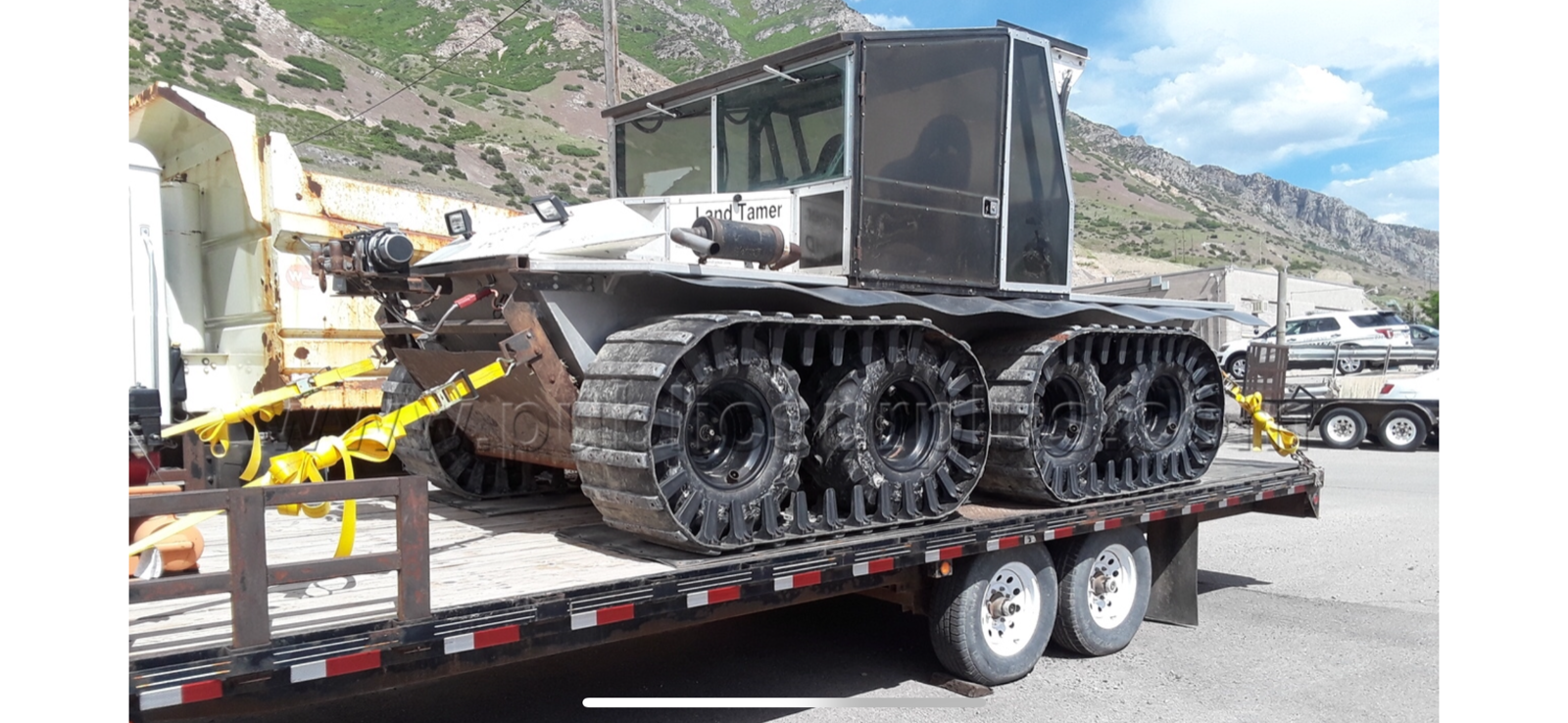 2011 LAND TAMER 8X8 AMPHIBIOUS ATV 8 WHEELER Tracks 73hp Deutz Diesel A/C 750HRS