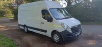 2016 Vauxhall Movano l4 workshop van generator compressor rwd 84k euro 6 air con