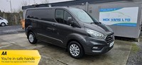 2021 Ford Transit Custom 2.0 EcoBlue 130ps Low Roof Limited Van PANEL VAN DIESEL