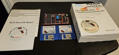 Amiga 500 - KCS Power PC Board - PC Emulator!  (Commodore)
