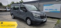 2023 Renault Trafic SL28 BUSINESS 2.0 DCI 150ps SWB L1 H1 9 SEATER MINIBUS MPV D