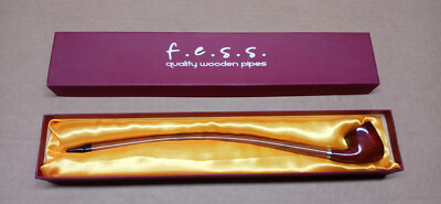 12'' Long Fess wooden tobacco pipe NEW