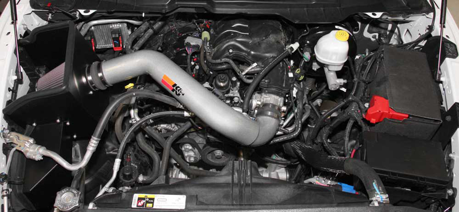 K&N PERFORMANCE COLD AIR INTAKE SYSTEM FOR 13-18 DODGE RAM ... universal fuel filter housing 