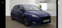 2016 Ford Focus 1.0 EcoBoost 125 Titanium 5dr HATCHBACK Petrol Manual