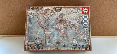 4000ピース　パズル　海外製　世界地図　ジャンク　EDUCA エドゥーカ The World 4,000 Piece Jigsaw Puzzle | Michaels