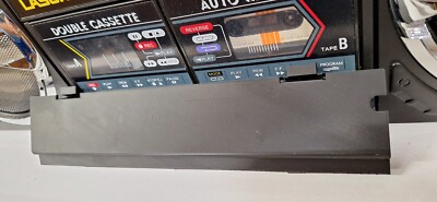 (3D Print) Black BATTERY TRAY COVER for Lasonic 975 Boombox Ghettoblaster Stereo