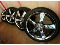18" Nissan mazda Toyota alloy wheels fit Elgrand vivaro traffic vans