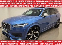2019 19 VOLVO XC90 2.0 D5 POWERPULSE R-DESIGN PRO SUV 5DR AUTO 4WD EURO 6 235 PS