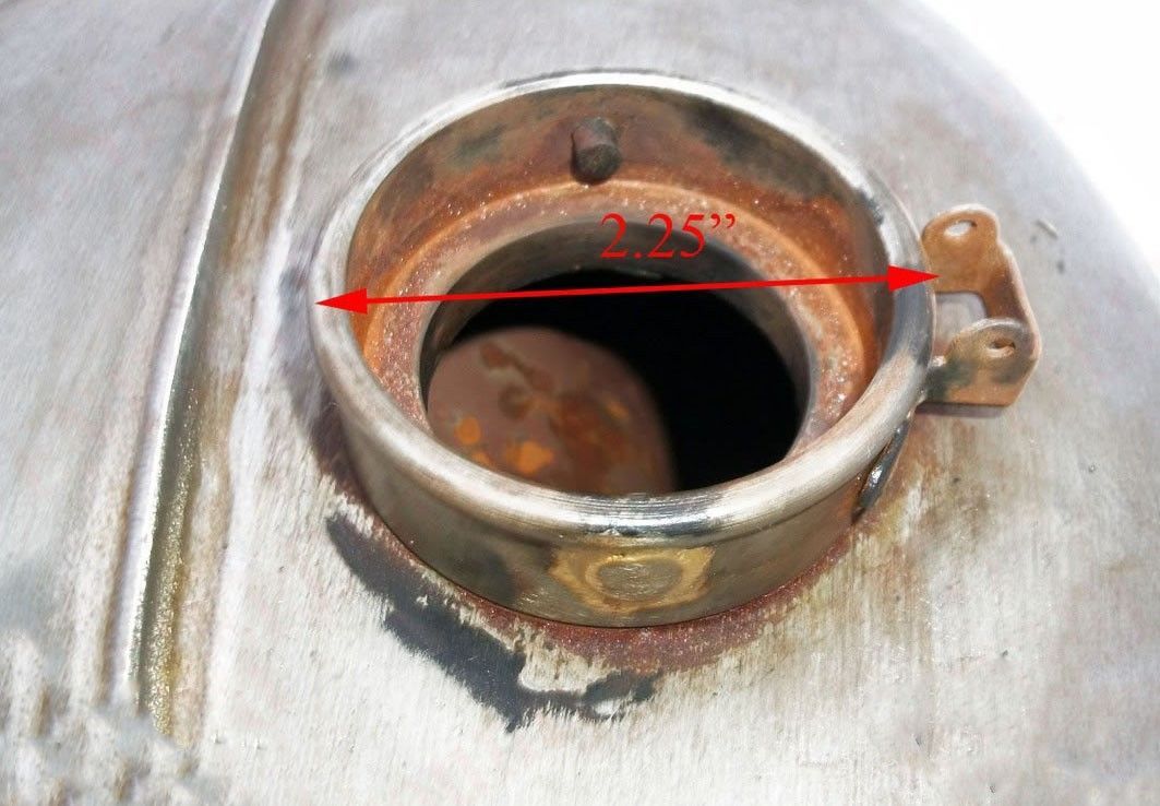 BSA Thunderbolt A65 1960 Chrome Plated Petrol Fuel Tank With Filler Cap 
