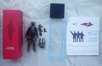 Armed Forces PLA Special Navy Marine Corps External Team FIGURE A 1:18 4'' JoyToy