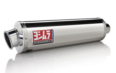 NEW Yoshimura DR-Z400S/SM RS-3 Stainless Slip-On Exhaust w/ Stainless Can 199602