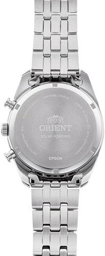 Pre-owned Orient Rn-tx0304l Contemporary Solar Powered Chronograph Japan Import