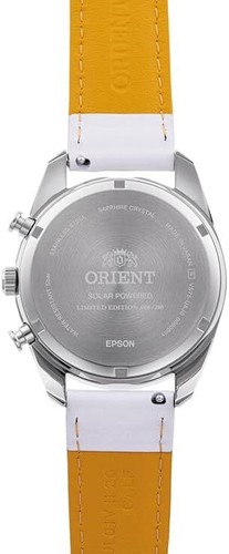 Pre-owned Orient Rn-tx0308s Contemporary Solar Powered Chronograph Japan Import