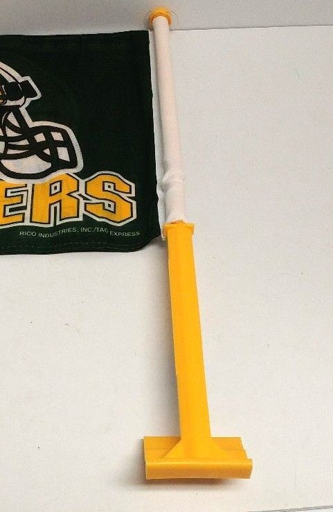 Green Bay Packer Car Flag-New