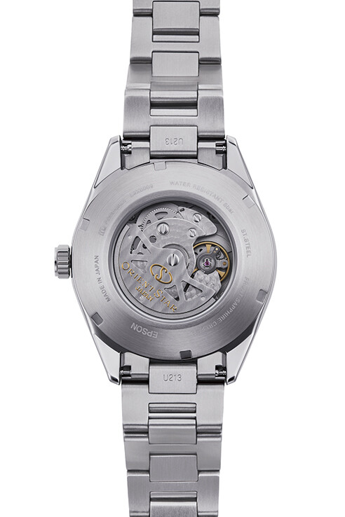 Pre-owned Orient Star Orientstar: Basic Date Automatic Watch Bluedial Sapphire Crystal Au0403l