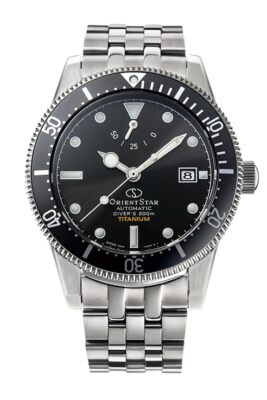 Pre-owned Orient Star Rk-au0701b Titanium Automatic Watch M42 Diver 1964 2nd Edition 41mm