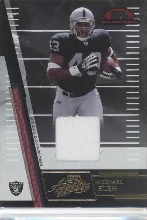 2007 Playoff Absolute Memorabilia Michael Bush #RJC-25