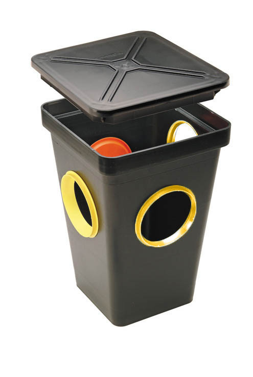 Tuf-Tite 4-Hole Distribution Box With Fittings (For 4 inch Pipe)