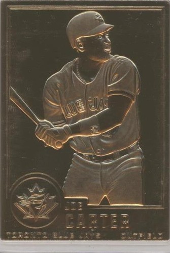 1995-10 Danbury Mint 22K Gold - Joe Carter #74