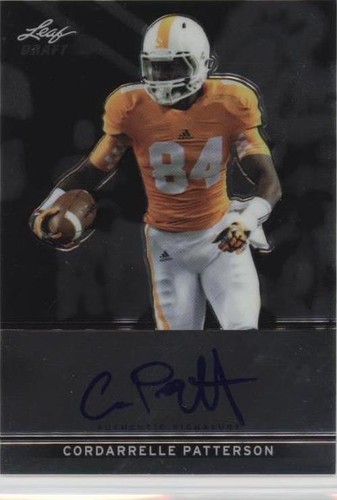 2013 Leaf Metal Draft Cordarrelle Patterson #BA-CP2