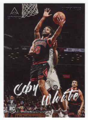 Coby White 2019-20 Panini Luminance Rookie Card #145; Bulls, North Carolina