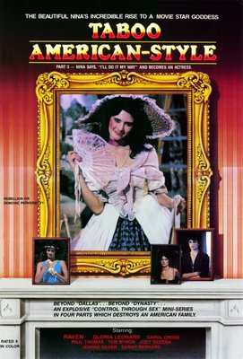 TABOO AMERICAN-STYLE 3: NINA BECOMES AN ACTRESS Movie POSTER 11x17 Raven Gloria