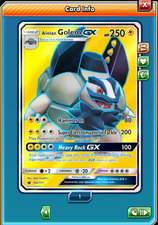 Alolan Golem GX Full Art 102/111 Pokemon TCG Online ...