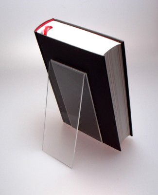 5 Stück NEUE Buchständer,Buchstütze,Buchaufsteller,Acrylglas,Verkaufsförderung