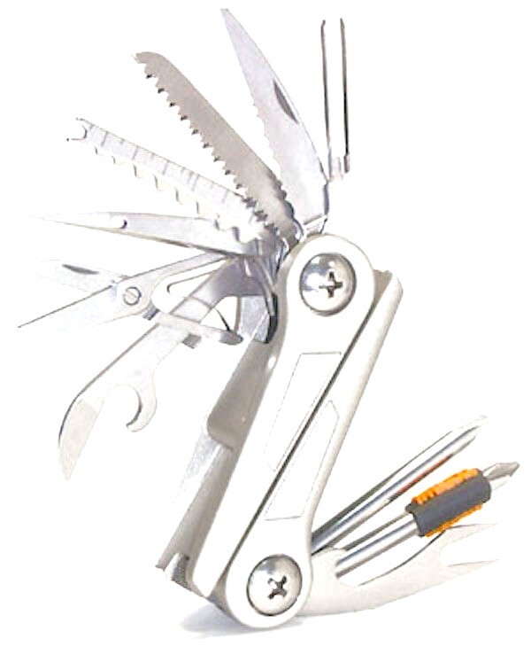 TOPEAK McGUYVER XS MULTI TOOL Micro Mini 16 Blade Cycling Hiking MTB Camping NEW