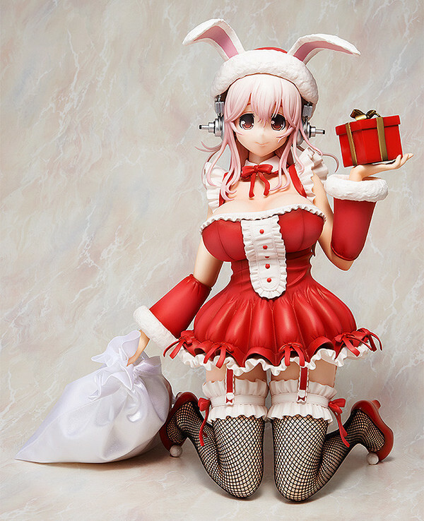 SUPER SONICO Animation Hand　 Toys フィギュア No box] FREEing NITRO Super Sonico Bunny Ver. 1/4 Scale