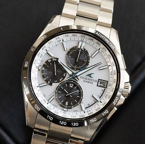 Pre-owned Casio Oceanus Ocw-t2600j-7ajf Oceanus Classic Line Japan Import
