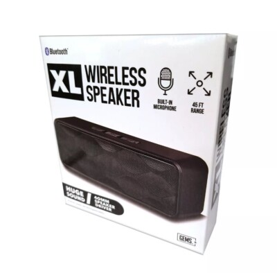NEW! Wireless Bluetooth Speaker (Black) [Brand New] SALE!