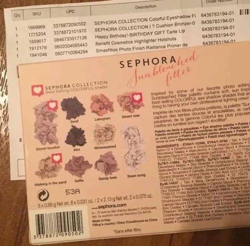 Sephora Colorful Palette Eye Shadow