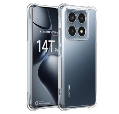 For Xiaomi 14T / 14T Pro Anti Impact Corner Protective Clear Gel case cover
