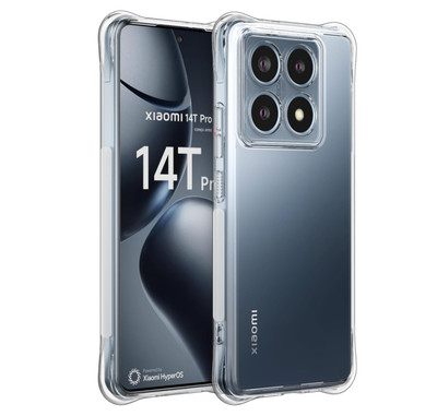 For Xiaomi 14T / 14T Pro Anti Impact Corner Protective Clear Gel case cover