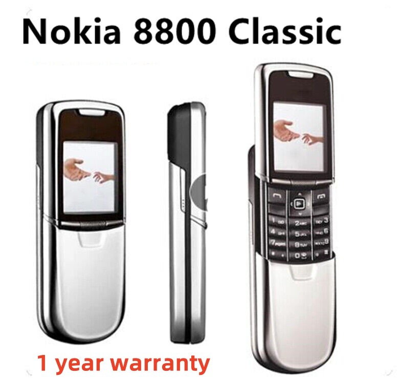 Nokia 8800E 4G 炭素 Nokia 8800 Carbon Arte Black 8800e 3G UMTS 2100 3MP