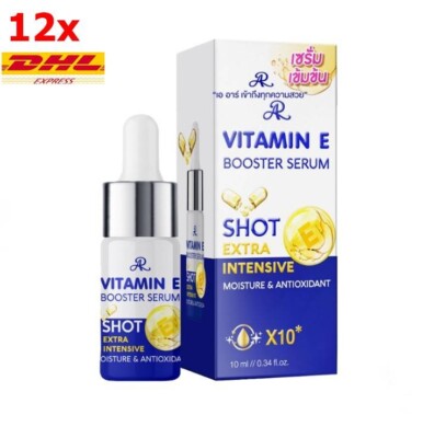 12x AR Vitamin E Booster serum Shot Extra Intensive moisturize skin glowing 10ml