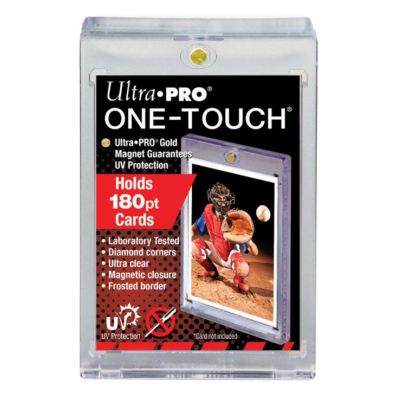 (15 Count Lot) Ultra Pro 180pt Thick UV Magnetic One Touch Trading Card Holders