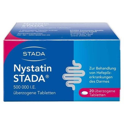 Nystatin STADA 500.000 I.E. Tabletten · 20 St · PZN 00892352