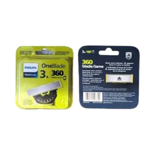 Brand New Philips Norelco One Blade 360 Trimmer Replacement 3 Pack FREE SHIPPING